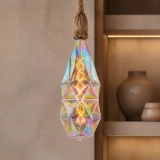 120 Iridescent Faceted Vase LED Bulb (3) 120 Iridescent Faceted Vase LED Bulb (3)