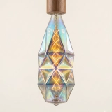 120 Iridescent Faceted Vase LED Bulb (5) 120 Iridescent Faceted Vase LED Bulb (5)