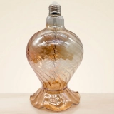 125 Amber Vase Shaped Glass LED Bulb 125 Amber Vase Shaped Glass LED Bulb