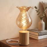 125 Amber Vase Shaped Glass LED Bulb (7)