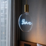 125 Custom Letter Flat Globe Glass LED Bulb (4)
