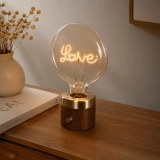 125 Custom Letter Flat Globe Glass LED Bulb (6) 125 Custom Letter Flat Globe Glass LED Bulb (6)
