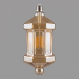 Vintage Amber Glass LED Courtyard Light / Decorative Outdoor Garden Pendant Light (2) Vintage Amber Glass LED Courtyard Light / Decorative Outdoor Garden Pendant Light (2)