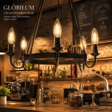 C35 Clear LED Filament Candle Bulb 4W E14 (7)