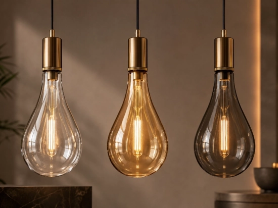 Clear Glass vs Champagne Glass vs Smoke Gray Glass Bulbs Clear Glass vs Champagne Glass vs Smoke Gray Glass Bulbs