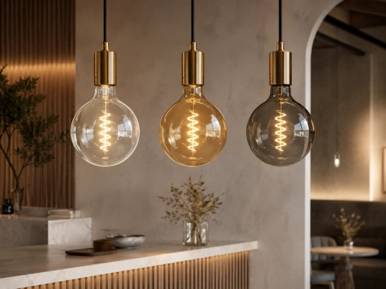 Clear Glass vs Champagne Glass vs Smoke Gray Glass Bulbs Clear Glass vs Champagne Glass vs Smoke Gray Glass Bulbs