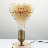 Custom Heart-Shaped Glass Decorative Light Bulb with Personalized Letter, Logo and Pattern Design for B2B Lighting Projects (7) Custom Heart-Shaped Glass Decorative Light Bulb with Personalized Letter, Logo and Pattern Design for B2B Lighting Projects (7)