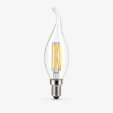 Flame Tip LED Filament Candle Bulb Series