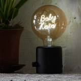 G125 Champagne Glass Custom Letter LED Globe Bulb Personalized Name Atmosphere Light (3) G125 Champagne Glass Custom Letter LED Globe Bulb Personalized Name Atmosphere Light (3)