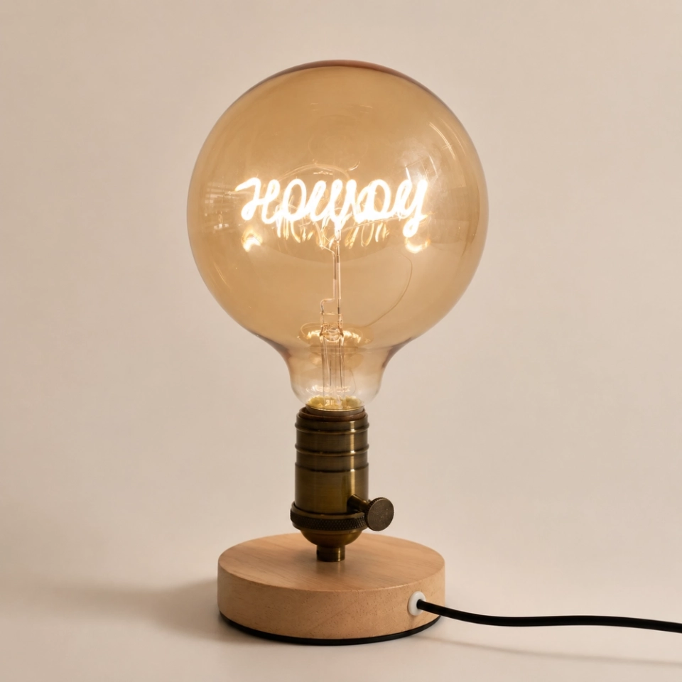 G125 Champagne Glass Custom Letter LED Globe Bulb Personalized Name Atmosphere Light (5) G125 Champagne Glass Custom Letter LED Globe Bulb Personalized Name Atmosphere Light (5)