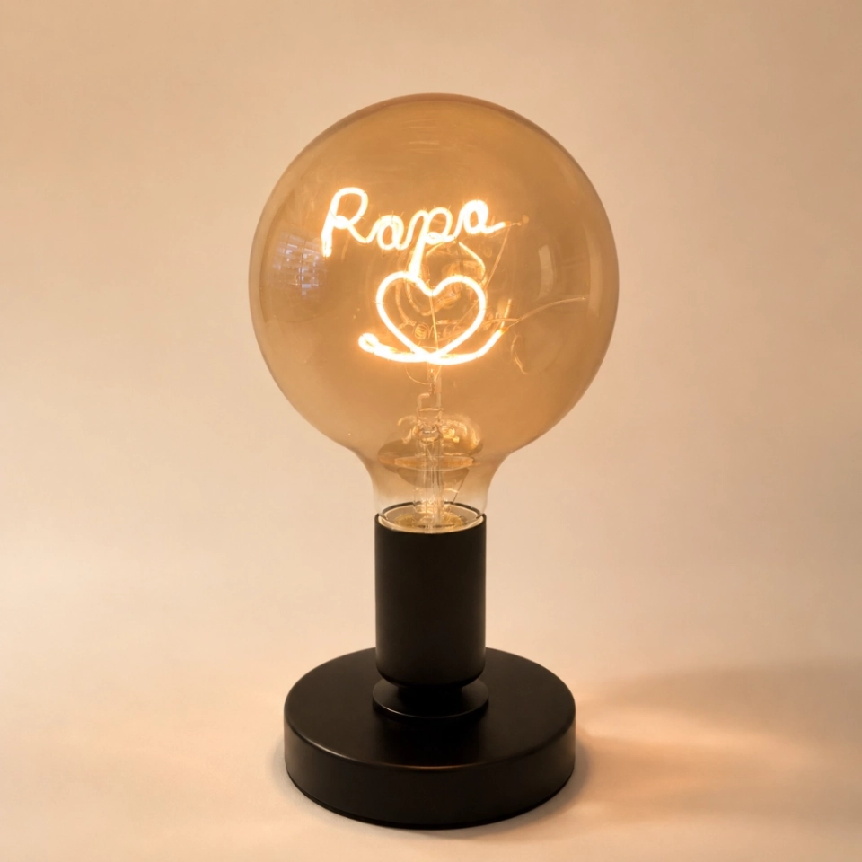 G125 Champagne Glass Custom Letter LED Globe Bulb Personalized Name Atmosphere Light (6) G125 Champagne Glass Custom Letter LED Globe Bulb Personalized Name Atmosphere Light (6)