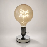 G125 Champagne Glass Custom Letter LED Globe Bulb Personalized Name Atmosphere Light (7) G125 Champagne Glass Custom Letter LED Globe Bulb Personalized Name Atmosphere Light (7)