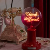 G125 Clear Top Rose Red Base Custom Letter LED Globe Bulb with Warm White Double-Line Filament (3) G125 Clear Top Rose Red Base Custom Letter LED Globe Bulb with Warm White Double-Line Filament (3)