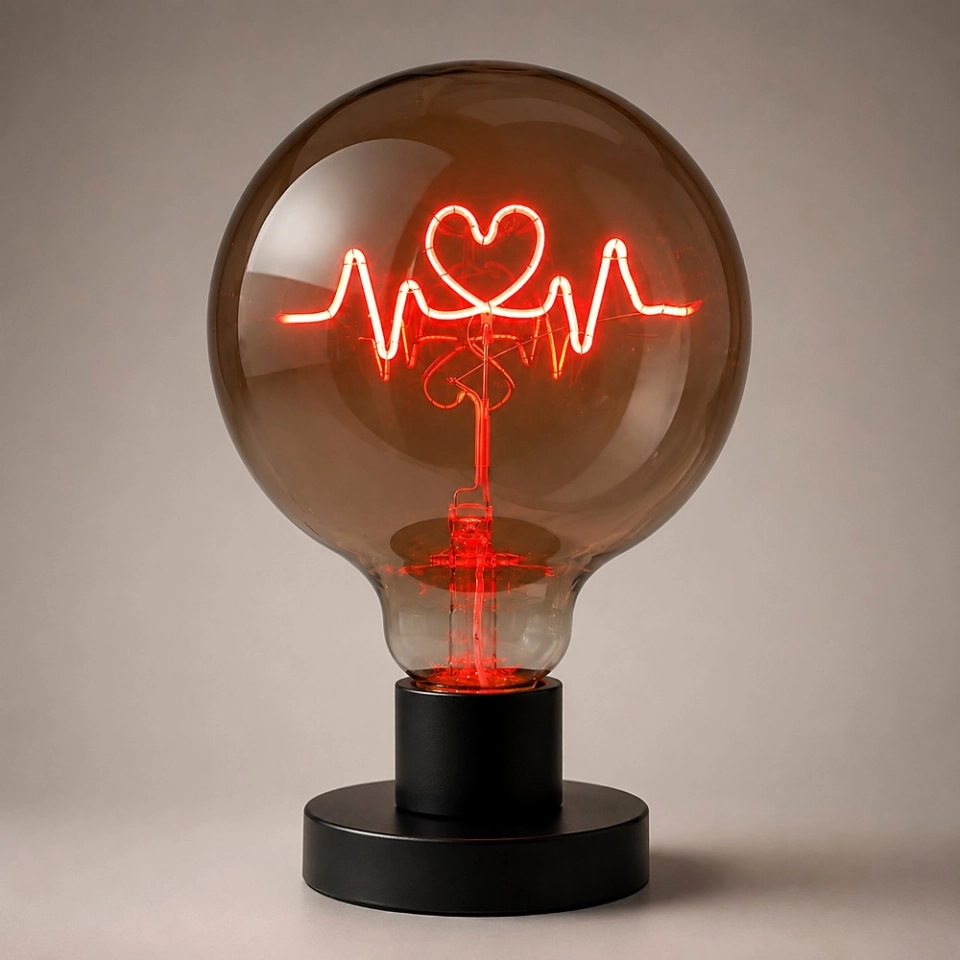 G125 Tea-Colored Custom Pattern LED Globe Bulb for Logo and Graphic Design (2) G125 Tea-Colored Custom Pattern LED Globe Bulb for Logo and Graphic Design (2)