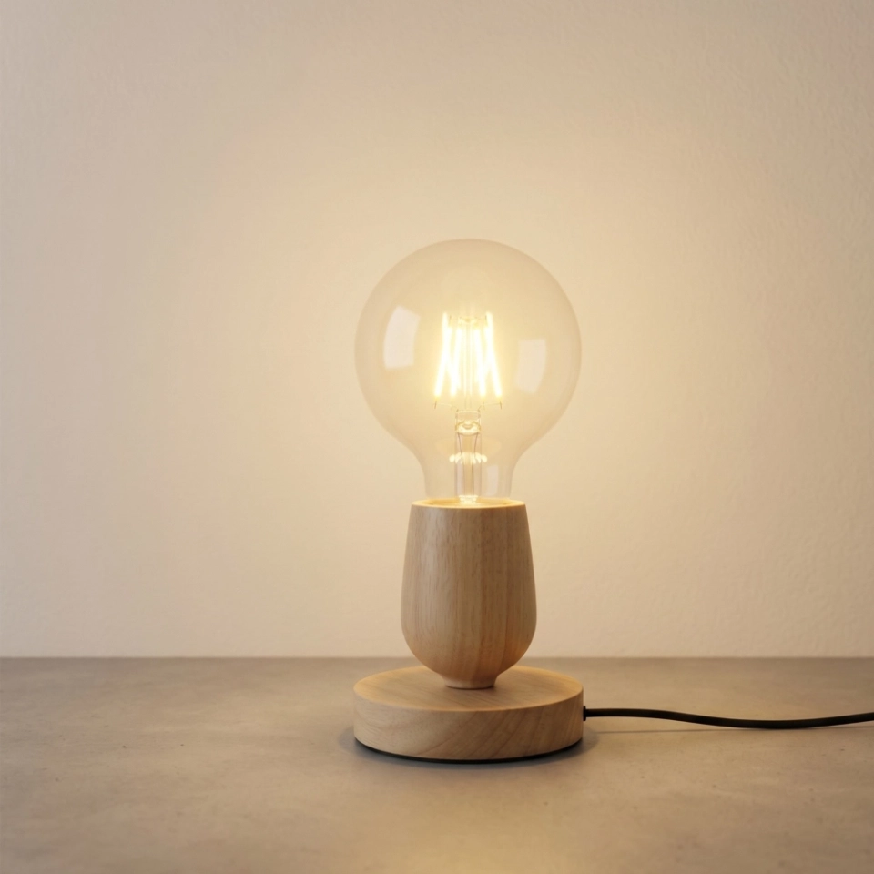 G95 Clear Glass LED Filament Bulb with Four-Line Filament (5) G95 Clear Glass LED Filament Bulb with Four-Line Filament (5)
