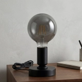 G95 Smoke Gray Glass LED Bulb with Soft Filament (2) G95 Smoke Gray Glass LED Bulb with Soft Filament (2)