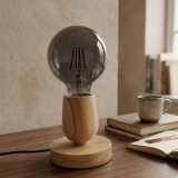 G95 Smoke Gray Glass LED Bulb with Soft Filament (6) G95 Smoke Gray Glass LED Bulb with Soft Filament (6)