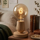 G95 Champagne Glass LED Bulb with Snowman LED Light Plate G95 Champagne Glass LED Bulb with Snowman LED Light Plate