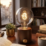 G95 Champagne Glass LED Bulb with Snowman LED Light Plate (5) G95 Champagne Glass LED Bulb with Snowman LED Light Plate (5)