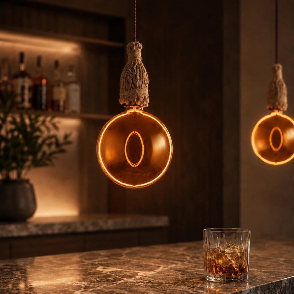 GA130 Amber Globe Glass LED Bulb (4) GA130 Amber Globe Glass LED Bulb (4)