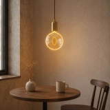 GA130 Amber Globe Glass LED Bulb (5) GA130 Amber Globe Glass LED Bulb (5)
