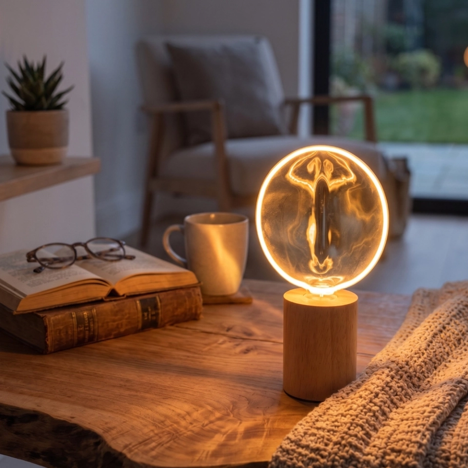 GA130 Amber Globe Glass LED Bulb (7)