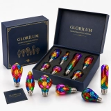 GLORILUM Colorful Stained Glass LED Filament Bulb Collection for Decorative Ambient Lighting (6) GLORILUM Colorful Stained Glass LED Filament Bulb Collection for Decorative Ambient Lighting (6)