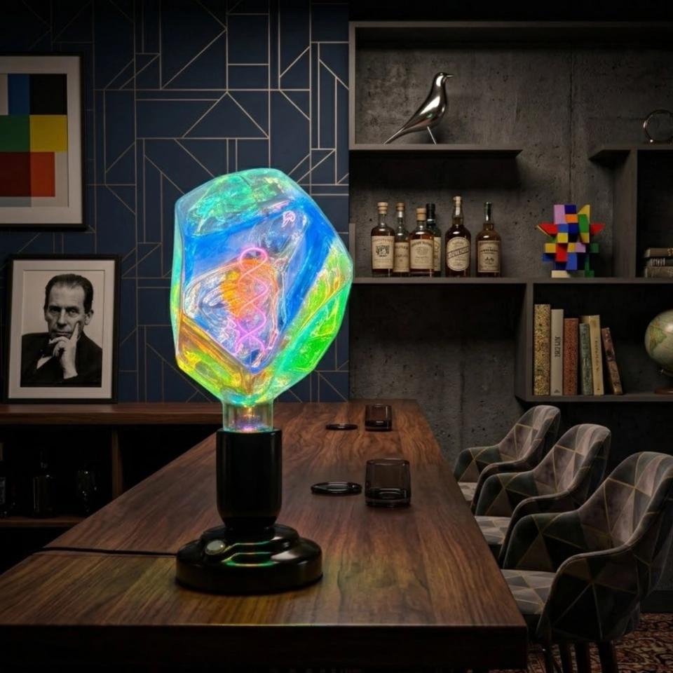180 Iridescent Meteor Glass LED Bulb (3) 180 Iridescent Meteor Glass LED Bulb (3)