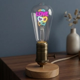 ST64 LOVE Double Heart Edison LED Bulb (3) ST64 LOVE Double Heart Edison LED Bulb (3)