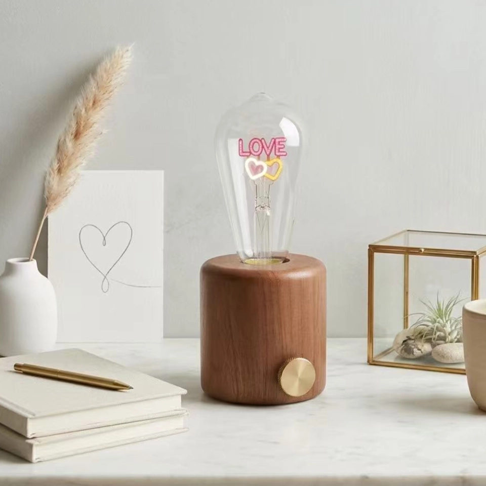 LOVE Double-Heart Letter Lights (8)