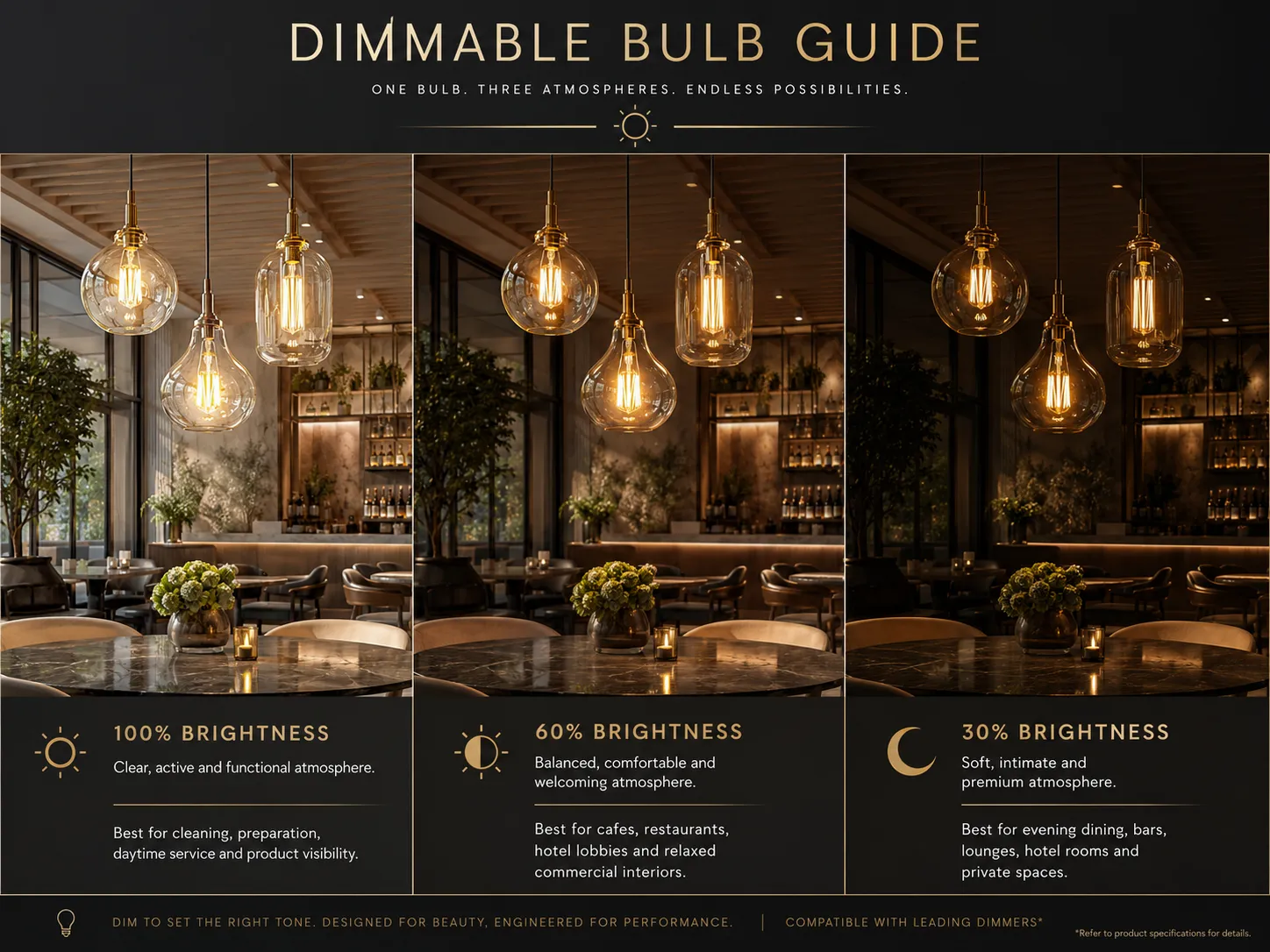 How Dimming Changes the Mood