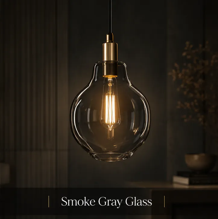 Smoke Gray Glass