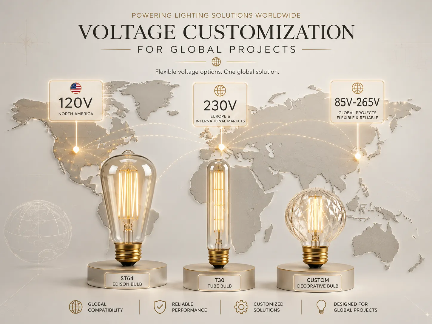 Voltage Customization for Global Projects Voltage Customization for Global Projects
