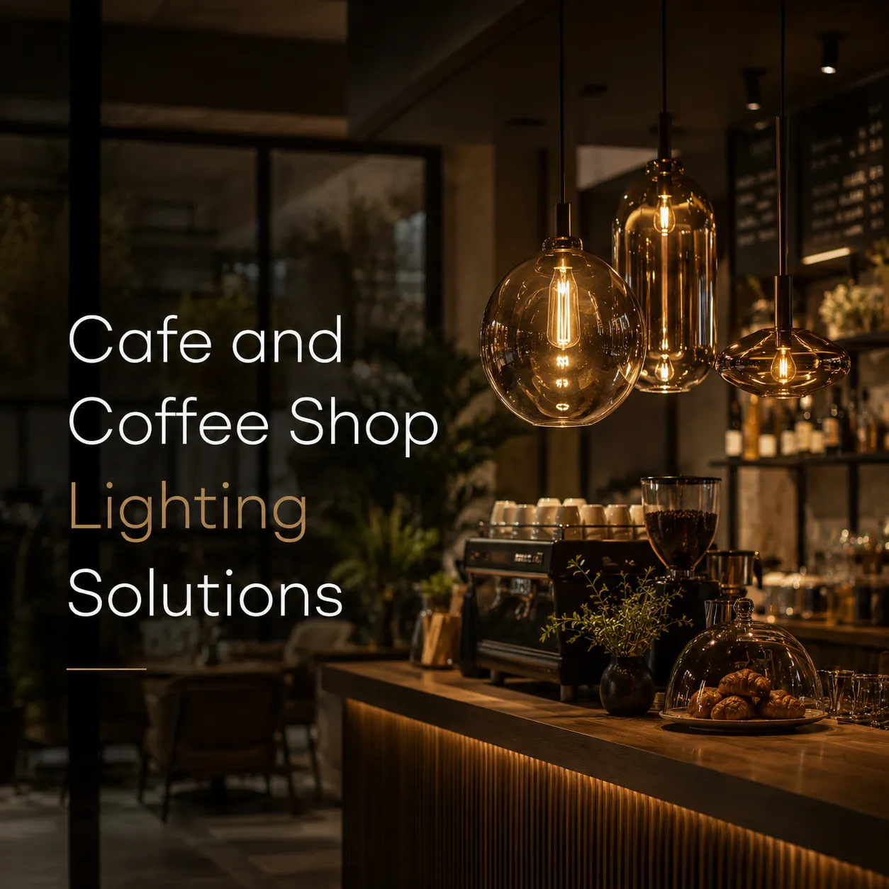 Cafe and Coffee Shop Lighting Solutions