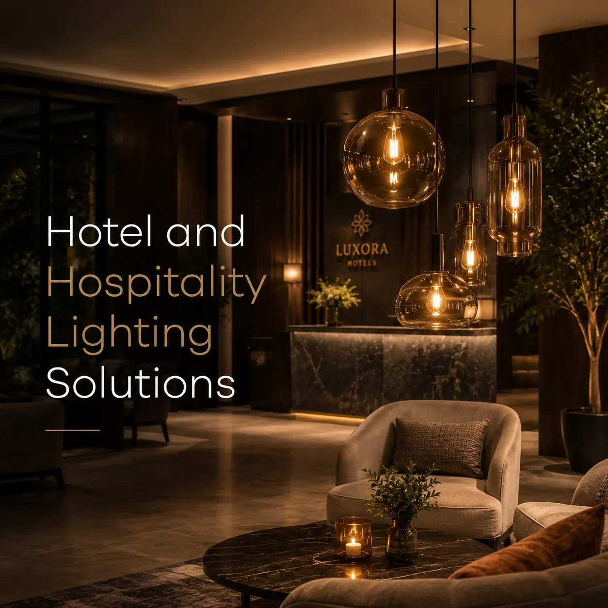Hotel and Hospitality Lighting Solutions