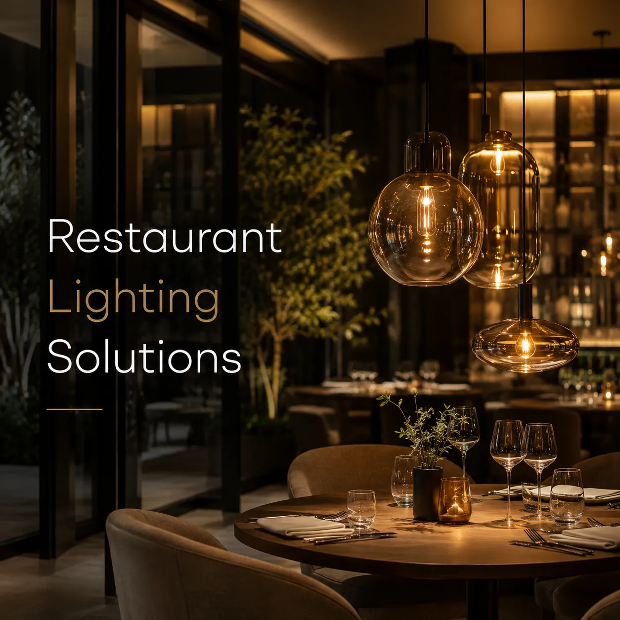Restaurant Lighting Solutions