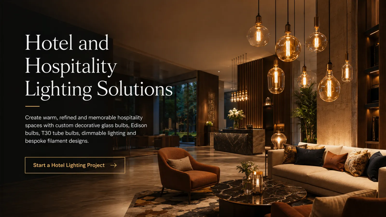 Hotel and Hospitality Lighting Solutions