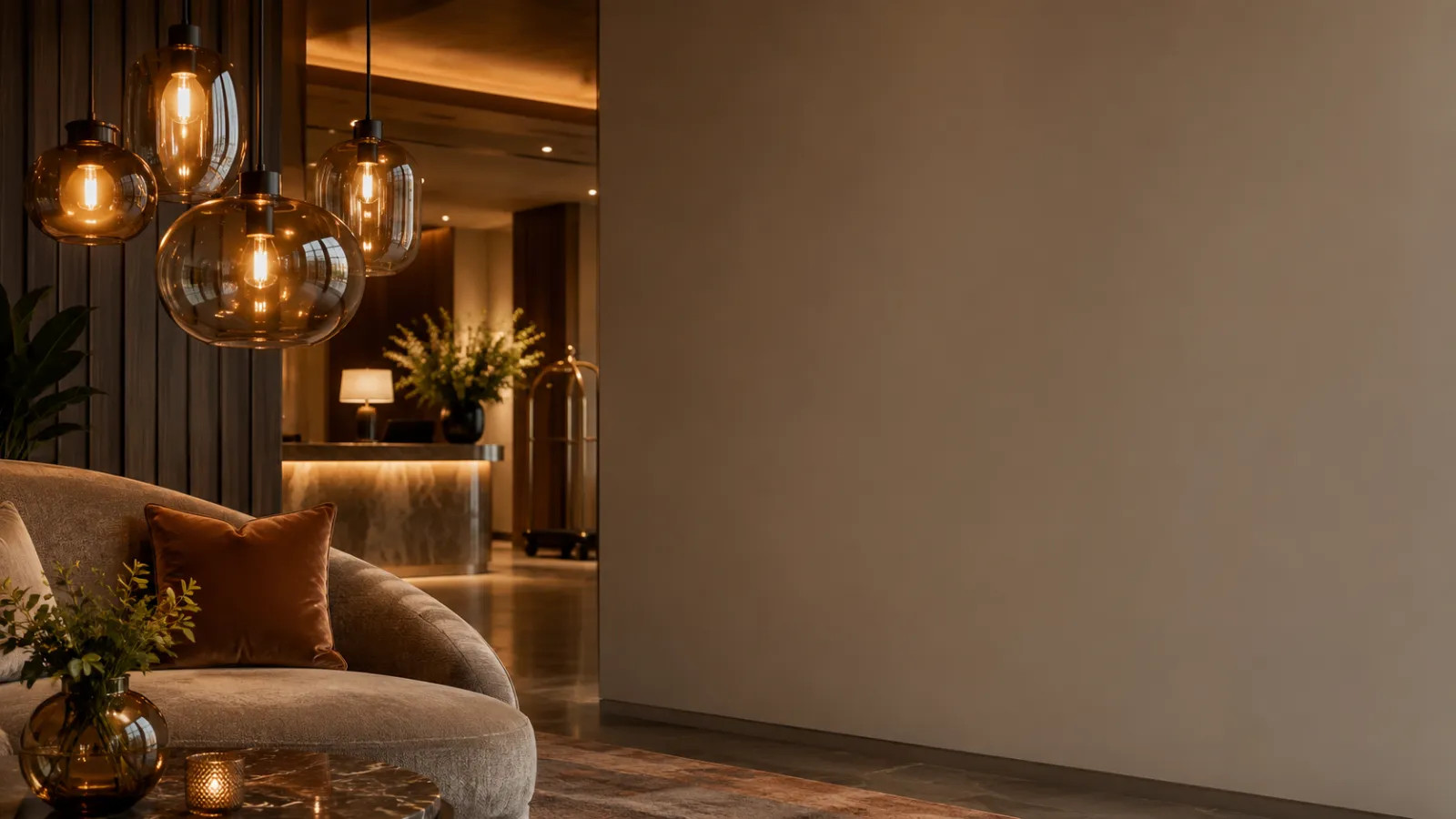 Create a Refined Lighting Atmosphere for Your Hotel