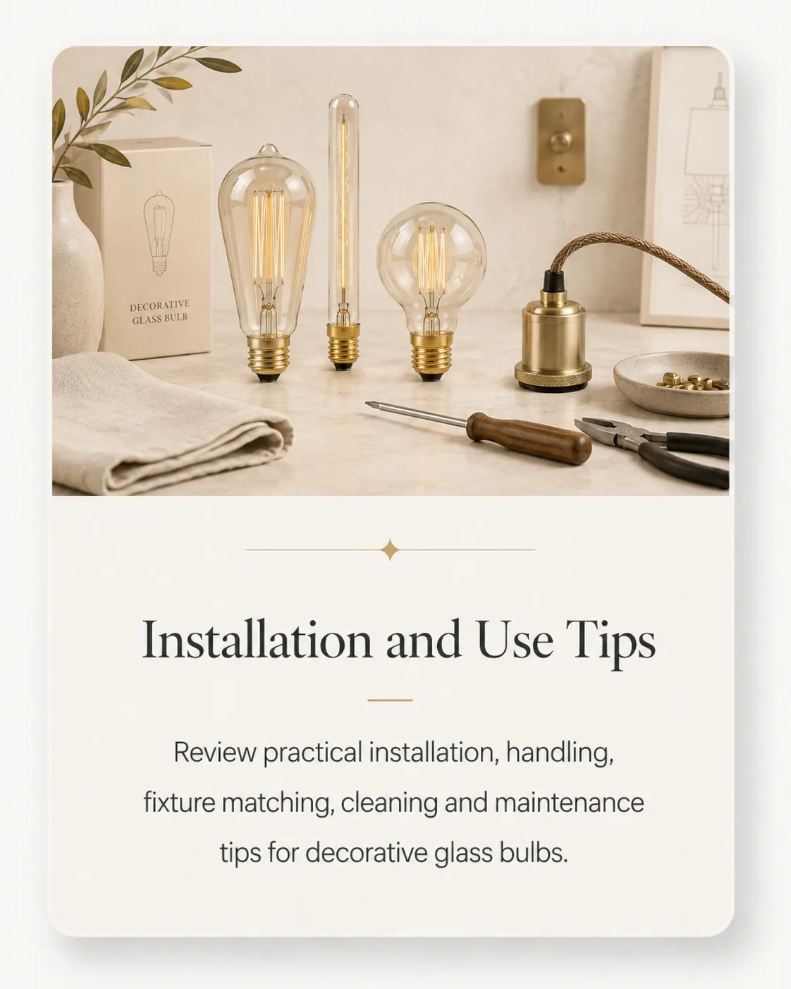 Installation and Use Tips