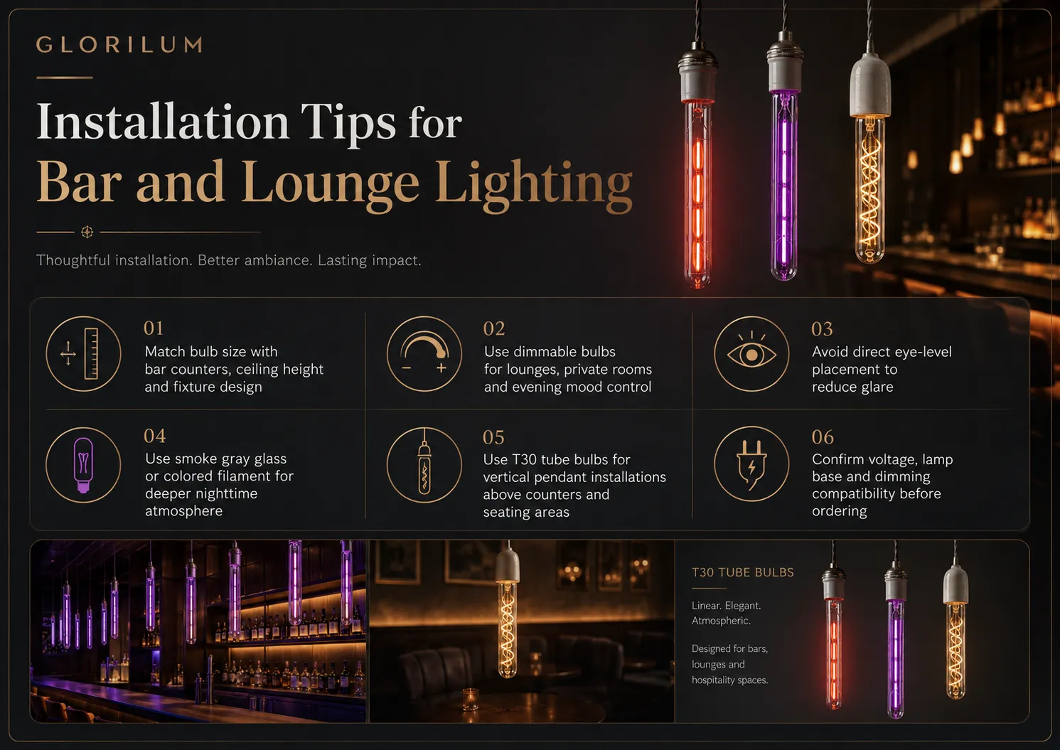 Bar and Lounge Lighting Installation Tips Bar and Lounge Lighting Installation Tips