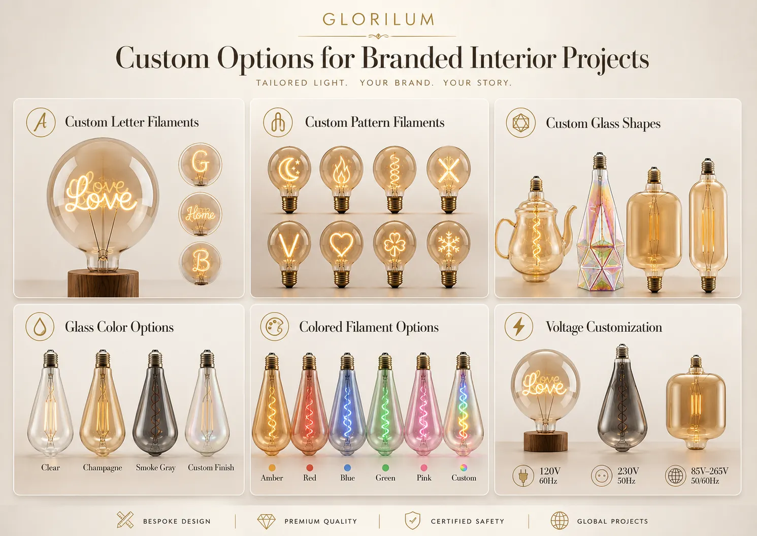 Custom Options for Branded Interior Projects