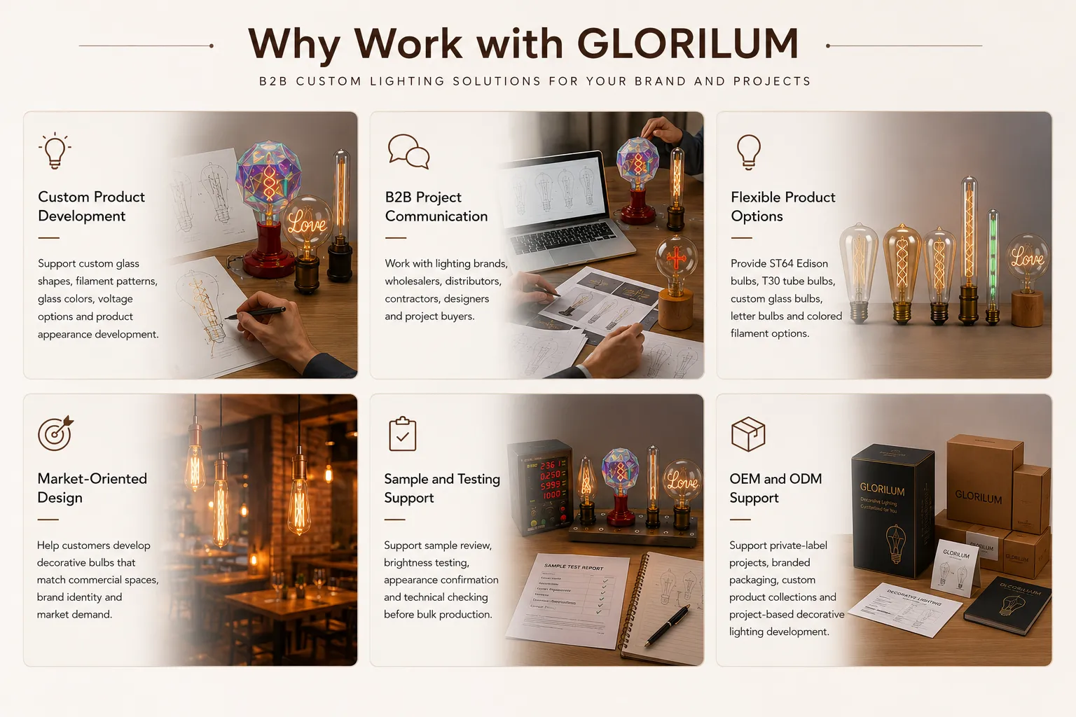 Why Work with GLORILUM Why Work with GLORILUM