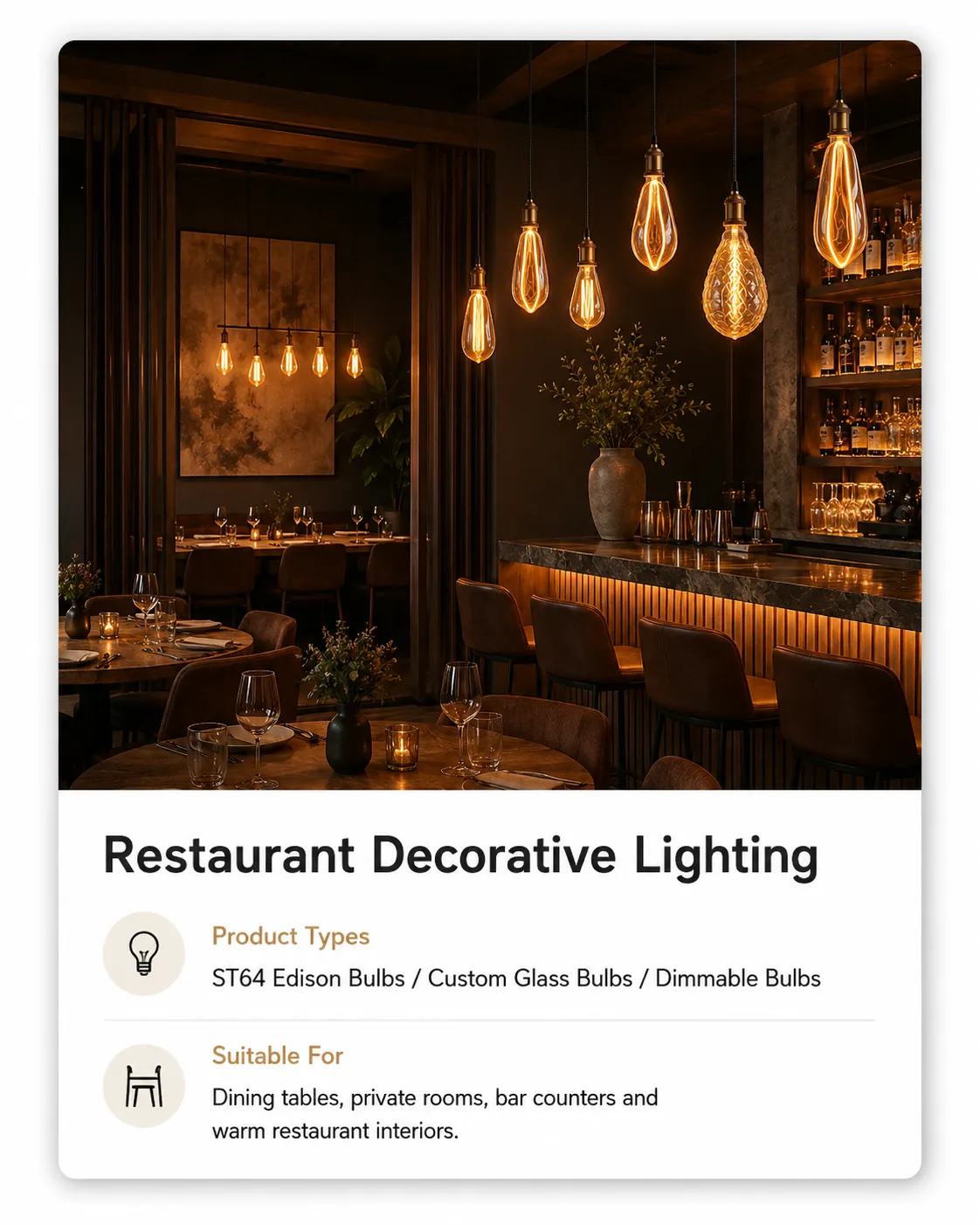 Restaurant Decorative Lighting Restaurant Decorative Lighting