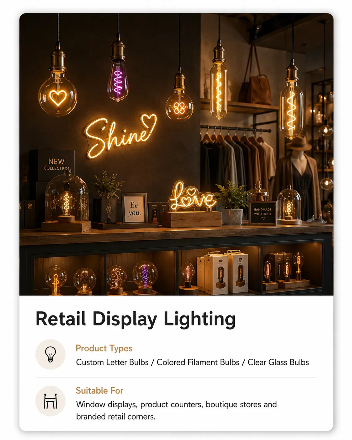 Retail Display Lighting Retail Display Lighting