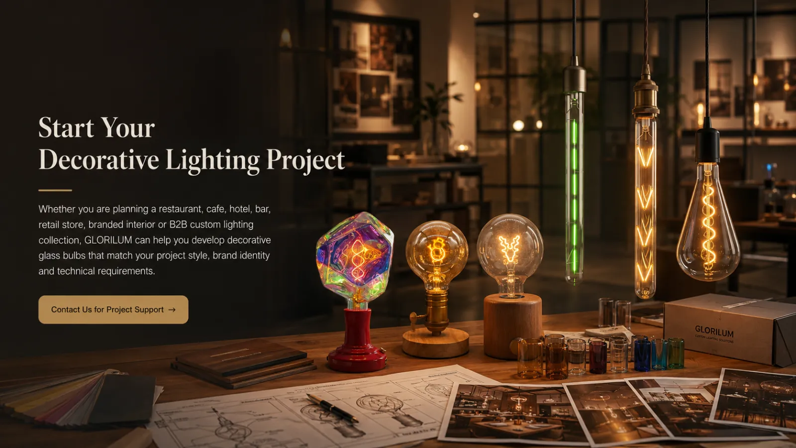 Start Your Decorative Lighting Project Start Your Decorative Lighting Project