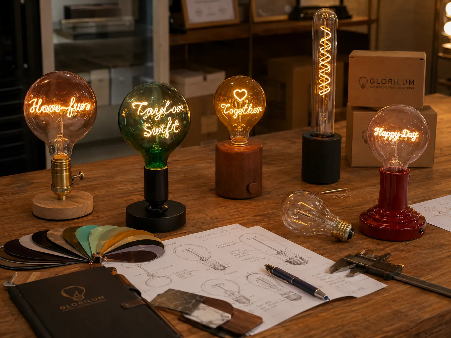 GLORILUM custom decorative lighting manufacturer for global B2B projects