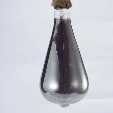 ST120 Smoke Gray Teardrop Glass LED Bulb ST120 Smoke Gray Teardrop Glass LED Bulb
