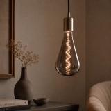 ST120 Smoke Gray Teardrop Glass LED Bulb (7)
