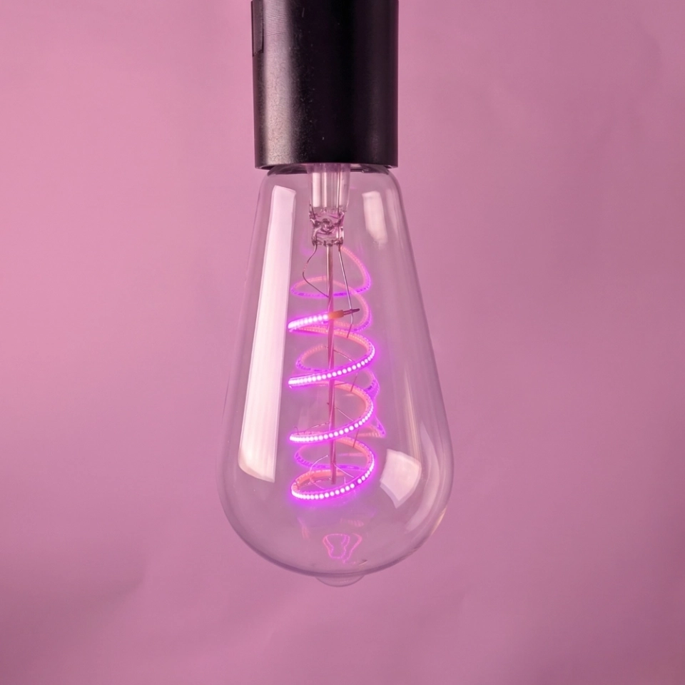 ST64 Color Filament Edison LED Bulb (3)