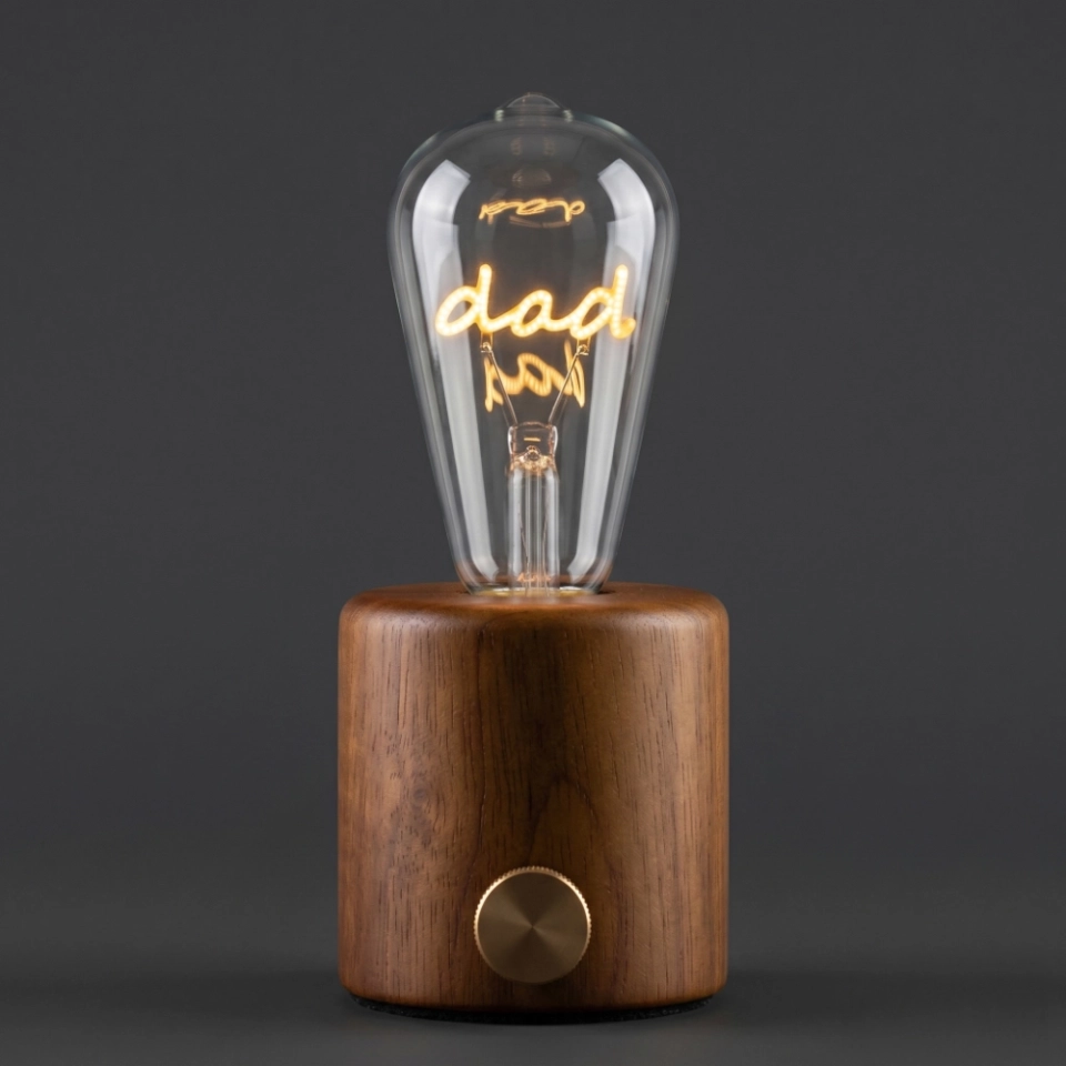ST64 DAD Letter Edison LED Bulb (5) ST64 DAD Letter Edison LED Bulb (5)